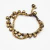 HaremPants.com Summer Super Sale 2022 Brass Bell And Black Bead Double Strand Bracelets