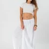 HaremPants.com Women's Thai Harem Double Layers Palazzo Pants In Solid White
