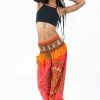 HaremPants.com Tribal Chakras Women's Harem Pants In Orange