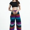 HaremPants.com Boho Blue Striped Women's Harem Pants