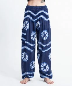 HaremPants.com Tie Dye Women's Harem Pants In Indigo