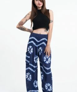HaremPants.com Tie Dye Women's Harem Pants In Indigo