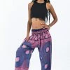 HaremPants.com Mandala Elephant Women's Elephant Pants In Blue