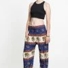 HaremPants.com Elephant Bliss Women's Elephant Pants In Blue