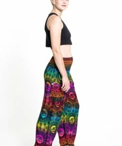 HaremPants.com Rainbow Elephant Women's Elephant Pants In Purple 8 HaremPants.com Rainbow Elephant Women's Elephant Pants In Purple
