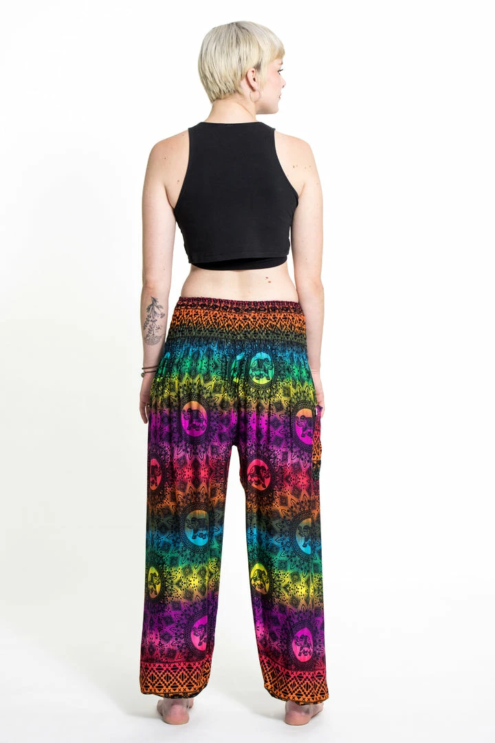 HaremPants.com Rainbow Elephant Women's Elephant Pants In Purple 6 HaremPants.com Rainbow Elephant Women's Elephant Pants In Purple