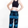 HaremPants.com Turtle Print Women's Harem Pants In Blue