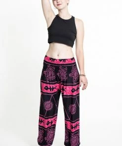 HaremPants.com Turtle Print Women's Harem Pants In Pink