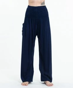 HaremPants.com Solid Color Women's Tall Harem Pants In Blue