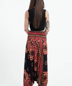 HaremPants.com Lotus Mandalas Jumpsuit Harem Pants In Black 10 HaremPants.com Lotus Mandalas Jumpsuit Harem Pants In Black