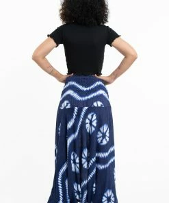 HaremPants.com Tie Dye Jumpsuit Harem Pants In Indigo Women's