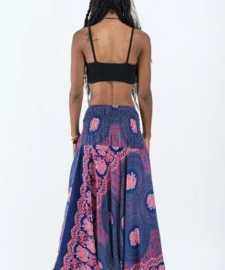 HaremPants.com Mandala Elephant Jumpsuit Elephant Pants In Blue