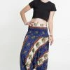 HaremPants.com Elephant Bliss Jumpsuit Elephant Pants In Blue