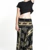 HaremPants.com Turtle Print Jumpsuit Harem Pants In Gold Women's