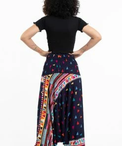 HaremPants.com Triangles Jumpsuit Harem Pants In Navy