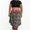 HaremPants.com Plus Size Paisley Thai Hill Tribe Fabric Women's Harem Pants With Ankle Straps