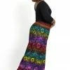 HaremPants.com Women's Plus Size Rainbow Elephant Palazzo Style Elephant Pants In Purple