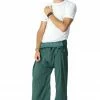 HaremPants.com Unisex Thai Fisherman Pants In Aqua Marine Men's