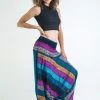HaremPants.com Boho Blue Striped Jumpsuit Women's Harem Pants