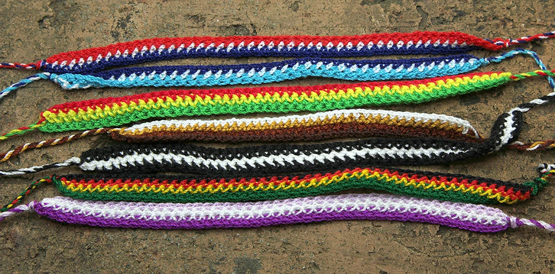 HaremPants.com Friendship Woven String Bracelet 6 Pcs. PACK 4 HaremPants.com Friendship Woven String Bracelet 6 Pcs. PACK