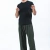HaremPants.com Solid Color Men's Harem Pants In Dark Green