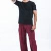 HaremPants.com Solid Color Men's Harem Pants In Red