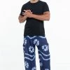 HaremPants.com Tie Dye Men's Harem Pants In Indigo