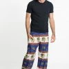HaremPants.com Elephant Bliss Men's Elephant Pants In Blue 1 HaremPants.com Elephant Bliss Men's Elephant Pants In Blue