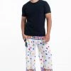 HaremPants.com Triangles Men's Harem Pants In White