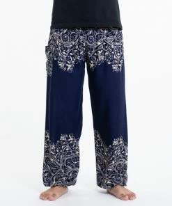 HaremPants.com Vines Men's Harem Pants In Blue