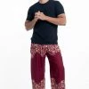 HaremPants.com Vines Men's Harem Pants In Red