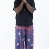 HaremPants.com Plus Size Mandala Elephant Men's Elephant Pants In Blue 2 HaremPants.com Plus Size Mandala Elephant Men's Elephant Pants In Blue