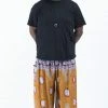 HaremPants.com Plus Size Mandala Elephant Men's Elephant Pants In Bronze 2 HaremPants.com Plus Size Mandala Elephant Men's Elephant Pants In Bronze