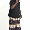 HaremPants.com Plus Size Elephant Bliss Men's Elephant Pants In Navy