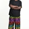 HaremPants.com Plus Size Rainbow Elephant Men's Elephant Pants In Purple 1 HaremPants.com Plus Size Rainbow Elephant Men's Elephant Pants In Purple
