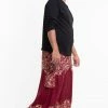 HaremPants.com Plus Size Vines Men's Harem Pants In Red