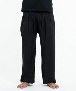 HaremPants.com Solid Color Men's Tall Harem Pants In Black