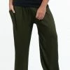 HaremPants.com Solid Color Men's Tall Harem Pants In Dark Green