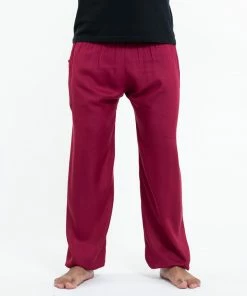 HaremPants.com Solid Color Men's Tall Harem Pants In Red