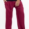 HaremPants.com Solid Color Men's Tall Harem Pants In Red