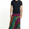 HaremPants.com Rainbow Elephant Drop Crotch Men's Elephant Pants In Purple 1 HaremPants.com Rainbow Elephant Drop Crotch Men's Elephant Pants In Purple