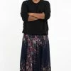 HaremPants.com Plus Size Floral Drop Crotch Men's Harem Pants In Blue 1 HaremPants.com Plus Size Floral Drop Crotch Men's Harem Pants In Blue