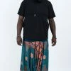 HaremPants.com Plus Size Mandala Elephant Drop Crotch Men's Elephant Pants In Turquoise 2 HaremPants.com Plus Size Mandala Elephant Drop Crotch Men's Elephant Pants In Turquoise