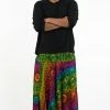HaremPants.com Plus Size Rainbow Elephant Drop Crotch Men's Harem Pants In Green 1 HaremPants.com Plus Size Rainbow Elephant Drop Crotch Men's Harem Pants In Green