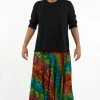 HaremPants.com Plus Size Rainbow Elephant Drop Crotch Men's Harem Pants In Orange