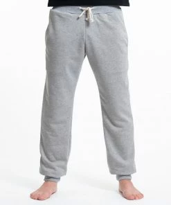 HaremPants.com Men's Terry Pants With Aztec Pockets In Gray