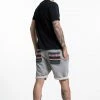 HaremPants.com Men's Terry Shorts With Aztec Pockets In Gray