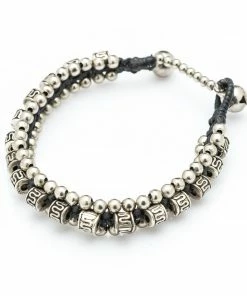 HaremPants.com Hill Tribe Silver Bead And Triple Bead Charm Bracelets Summer Super Sale 2022
