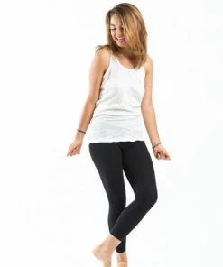 HaremPants.com Super Soft Sure Design Women's Tank Tops White