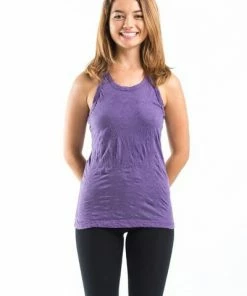 HaremPants.com Super Soft Sure Design Women's Tank Tops Purple